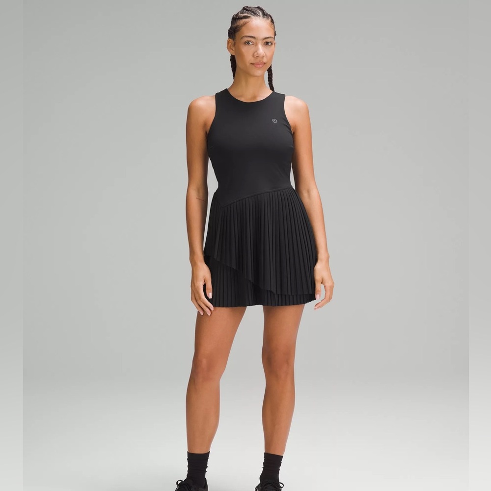 Lululemon Pleated Black Dress Size 2